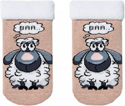 Носки детские Conte-Kids CK SOF-TIKI (с отворотом) 6С-19СП р.12 бежевый 