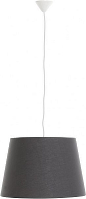 Підвіс Corep Tambour 1x100 Вт E27 темно-сірий 5356