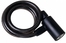 Замок велосипедний Aspini SCL-03K-BLK р.10x1000 мм чорний