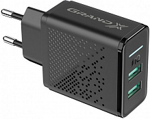 Зарядное устройство Grand-X CH-60 2 USB 5 В 3.1 A