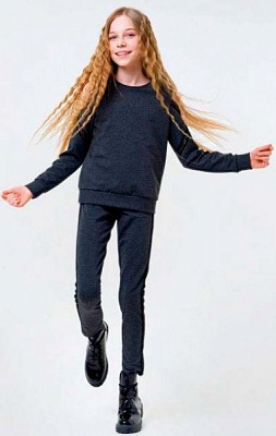 Джемпер Smil 116445 р.146 темно-сірий