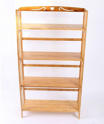 Полиця Домовий книжкова 4 рівні 690x1250x250 мм