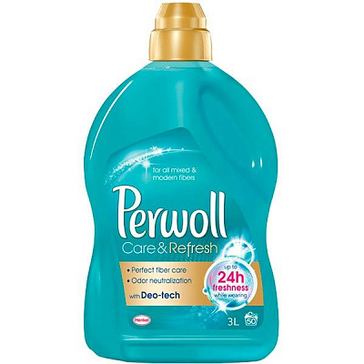 Гель для стирки Perwoll Care & Refresh 3 л
