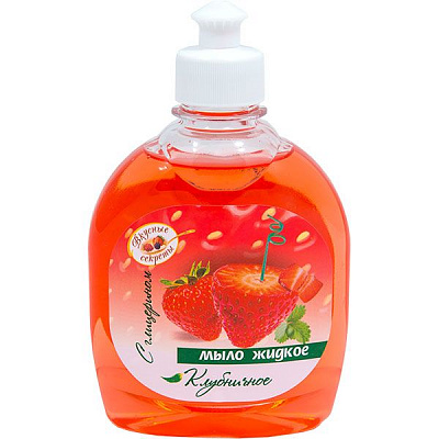 Рідке мило Смачні Секрети Полуниця 300 мл