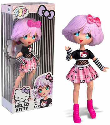Кукла 4SF Manga Dolls серии Hello Kitty Тедди Рок HKTF0100