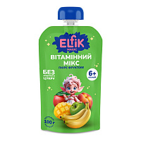 Пюре фруктове Elfik Вітамінний мікс Magic 100 г