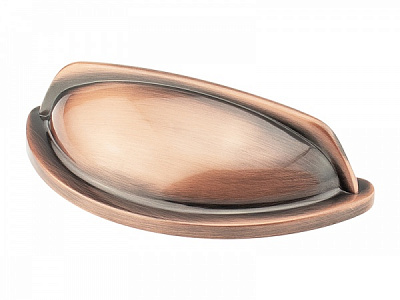 Меблева ручка скоба DC CR 59/76 76 мм антична мідь