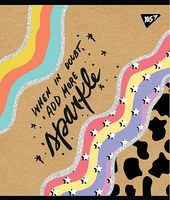 Зошит шкільний А5/48 в клітинку Abstract 765121 YES