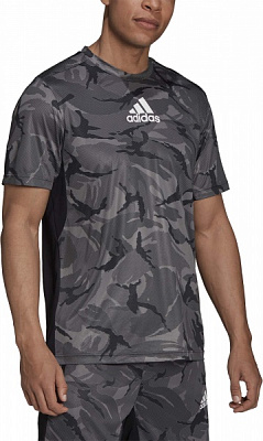 Футболка Adidas M CAMO GT1 H28795 р.L серый