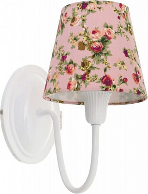 Бра Arte Lamp Provence 1x40 Вт E14 белый A9212AP-1WH 