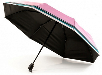 Зонт KRAGO umb-3-007 в полоску розовый 
