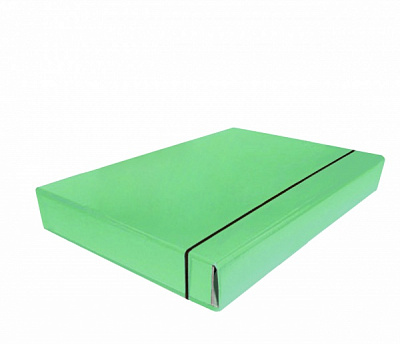 Папка-короб на резинке А4 40 мм в ассортименте iTEM