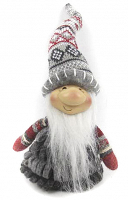 Декорация новогодняя Гномик 18 см в ассортименте (EPI-NC18-6821-2 )