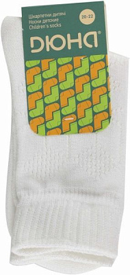 Носки детские Duna 8В 470 32285581 р.20–22 белый 