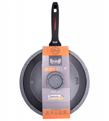 Сковорода з кришкою 28 см 25-45-180 Krauff