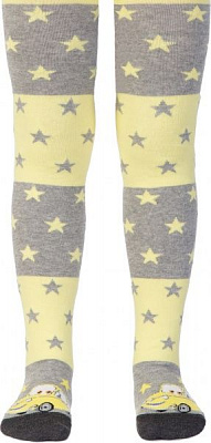 Колготки дитячі Conte-Kids DISNEY 469 17С-134СПМ р.92-98 сіро-жовтий