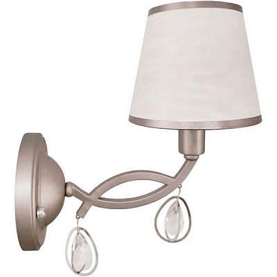 Бра Victoria Lighting Lullaby/AP1 1x40 Вт E14 никель 