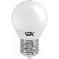 Лампа світлодіодна IEK 9 Вт G45 матова E27 220 В 3000 К 