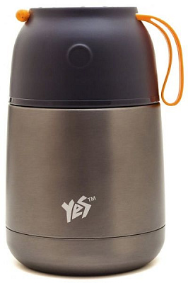 Термос для їжі 450 мл YES нержавіюча сталь 705718