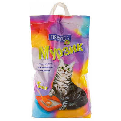 Песок Природа Мурзик 5 кг