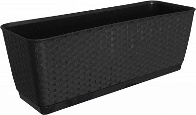 Ящик балконный Prosperplast Ratolla прямоугольный 14,7л (76964-433) антрацит 