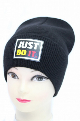 Шапочка детская для мальчиков Kraft+ р.52-54 черный 2653-1 