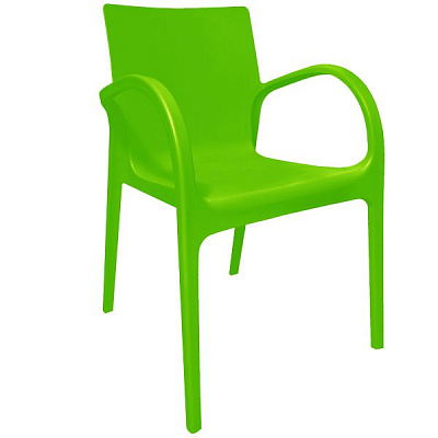 Стілець пластиковий Гектор зелений
