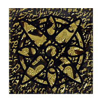 Плитка Grand Kerama Тако зірка золото рифлена 784 6,6x6,6