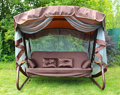 Качели с навесом GreenGard 