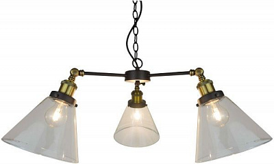 Люстра підвісна Laguna Lighting 89359-03 3x60 Вт E27 антична латунь