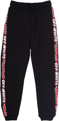 Брюки спортивные Danaya р.140 черный с красным ШЯ19-143 