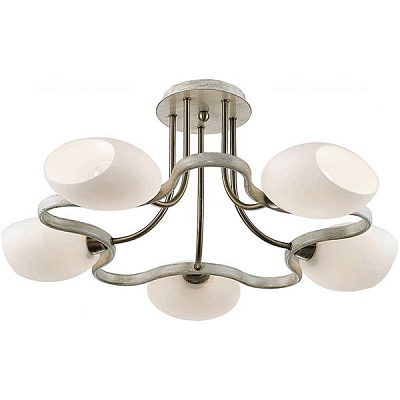 Люстра Altalusse INL-9210C-05 античная бронза/беж