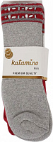 Колготки для девочек KATAMINO K35059р.132-144 серый 