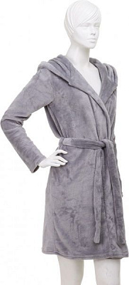 Халат женский Роксана Ушки р. S серый 859/90148 