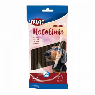 Лакомство Trixie Rotolinis с говядиной, 120 г, 12 шт.