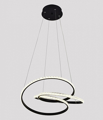 Світильник підвісний LIGHT SET SOYKA LED PL 88W RC 5800Lm чорний