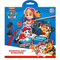 Набір для творчості MOXY Paw Patrol Скретч-наліпки 723450