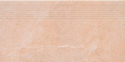 Плитка Ceramika Paradyz Ibis beige stopnica prosta mat. 30x60