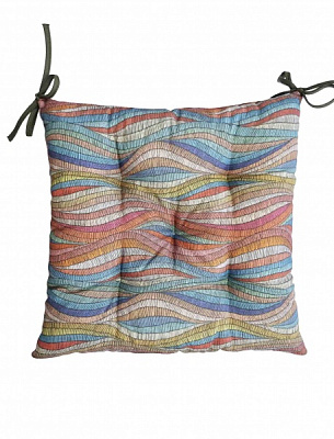 Подушка на стул MixPrint 501 волна Прованс