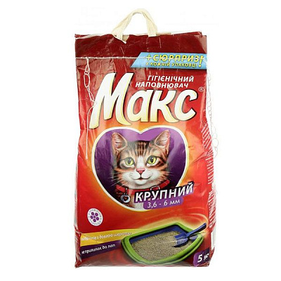Наполнитель для кошачьего туалета крупный 5 кг