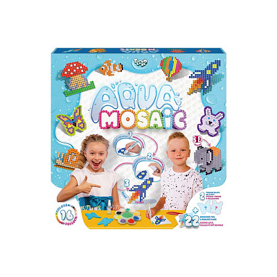 Водяная мозаика Danko Toys Aqua Mosaic (средний набор) AM-01-02