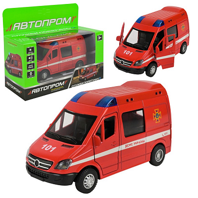Машинка Автопром 1:24 «Служби порятунку» ДСНС AP7545