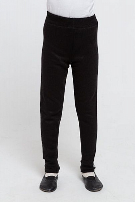 Лосины детские ART KNIT с лампасами р.98-104 черный 