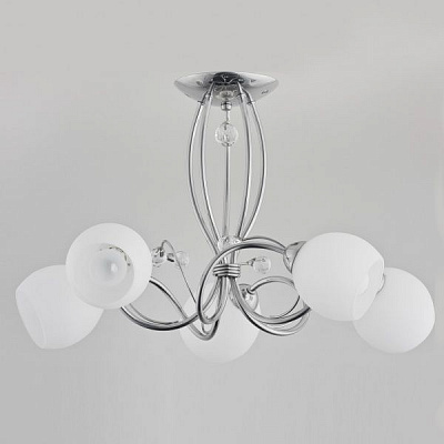 Люстра стельова ALFA Fati 21255 5x40 Вт E27 хром