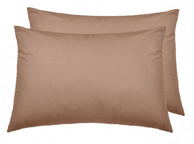 Набор наволочек Solid 70x50 см оливковый Luna 