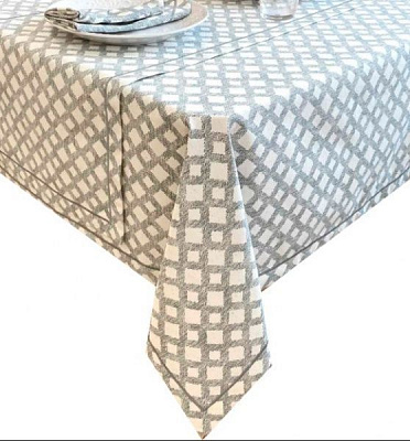 Скатерть Avantime Лофт Серый 132x300 см Прованс 