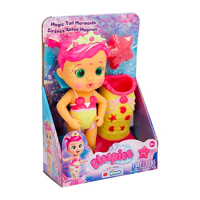 Кукла Bloopies с аксессуарами серии «Волшебный хвост» Русалочка Луна 84384
