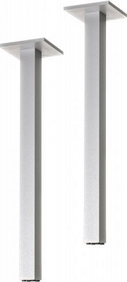 Меблева ніжка S-50 720 мм ДСП алюминий