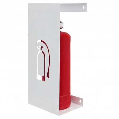 Кронштейн для огнетушителя SG-001 1 кг белый 