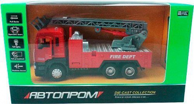 Модель Автопром 1:50 Пожежна машина 5002